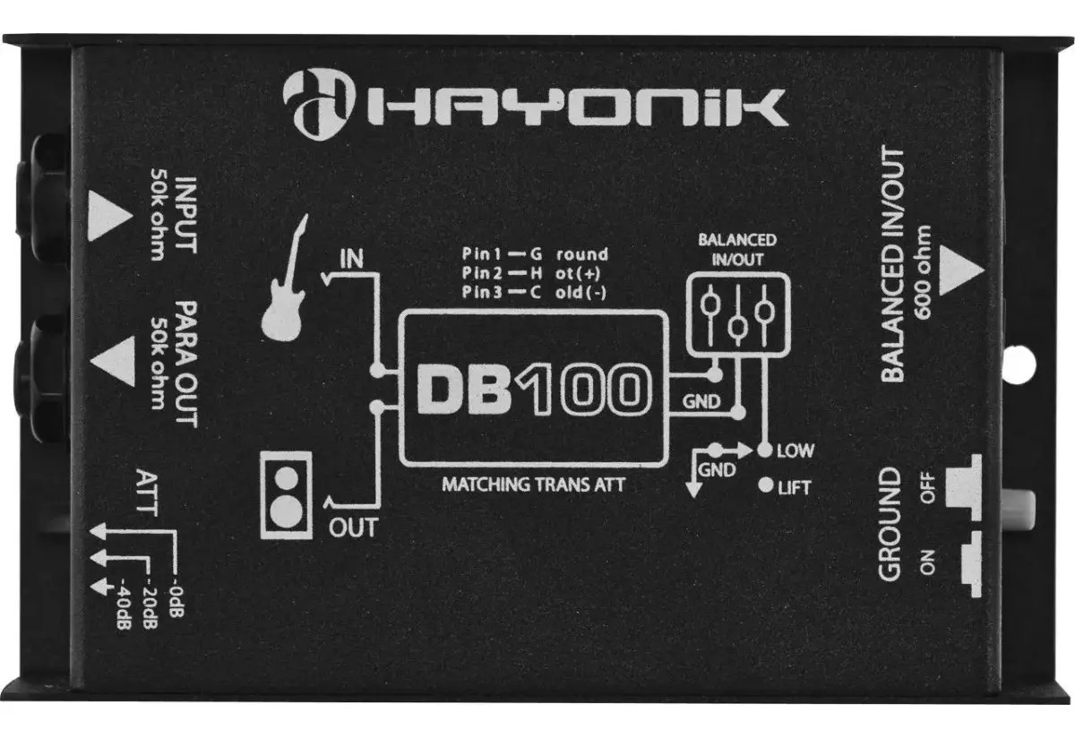 Direct Box Passivo Hayonik DB100 3