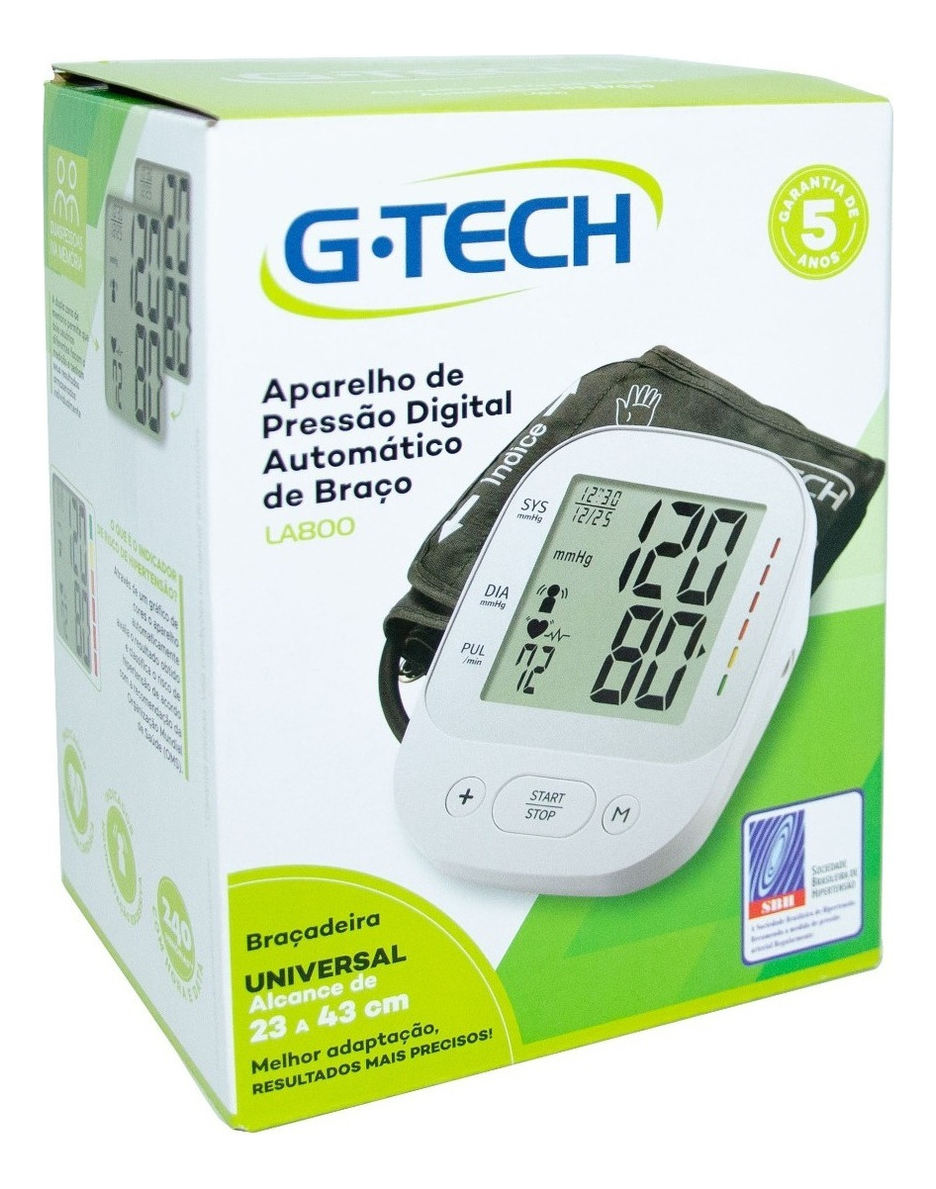 Aparelho de Pressão Digital de Braço 2