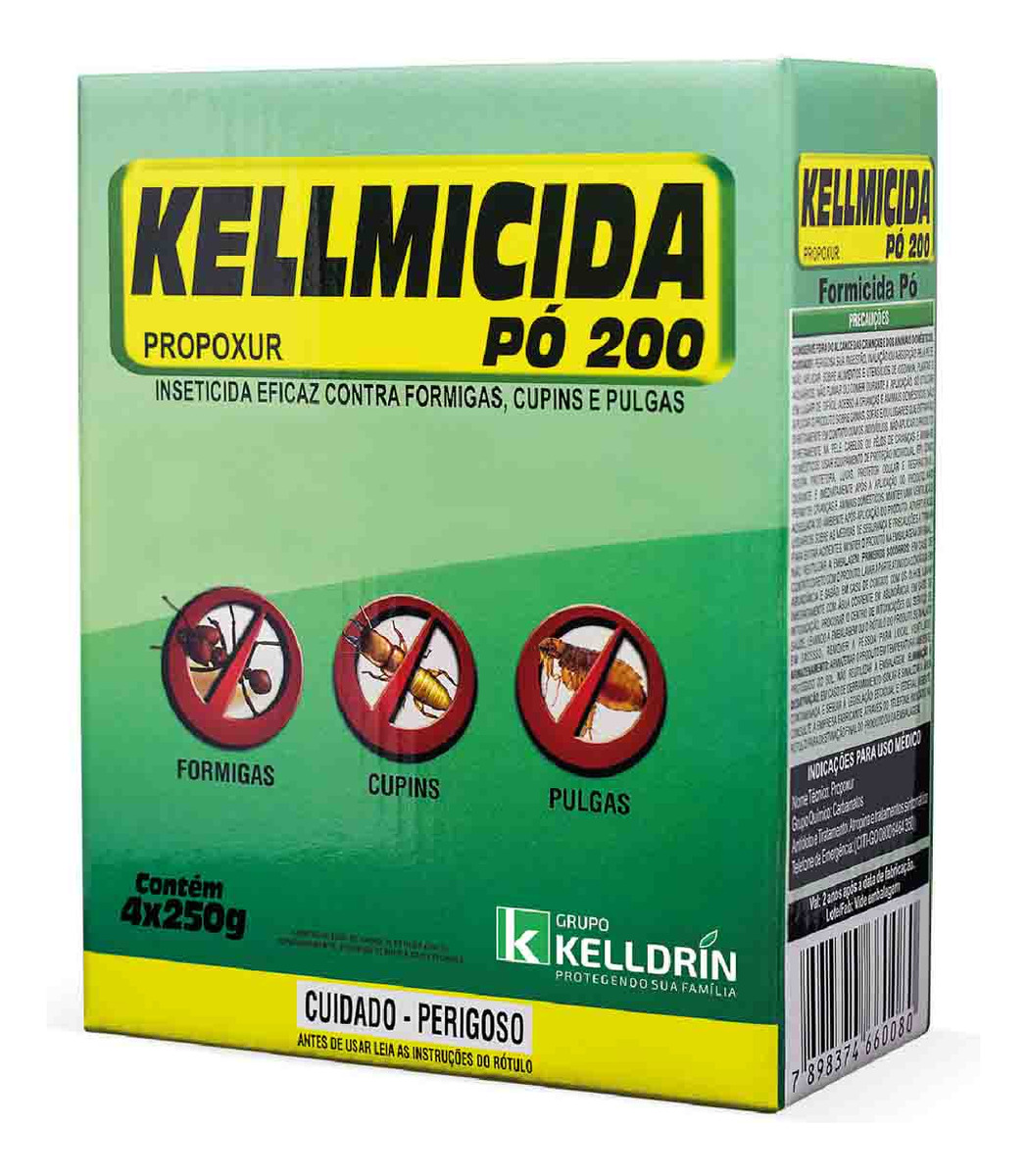 Inseticida Kellmicida Pó 200 1