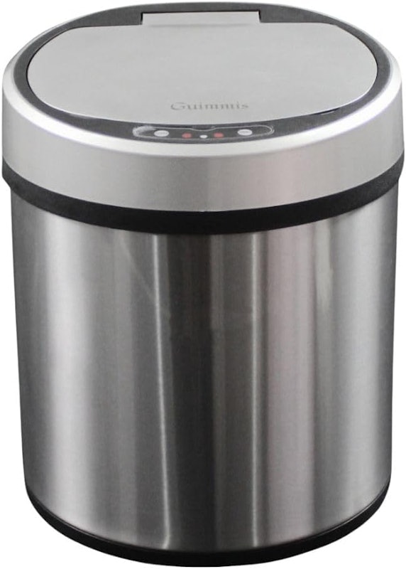 Lixeira Automática em Aço Inox Escovado USB Capacidade 6 L 1