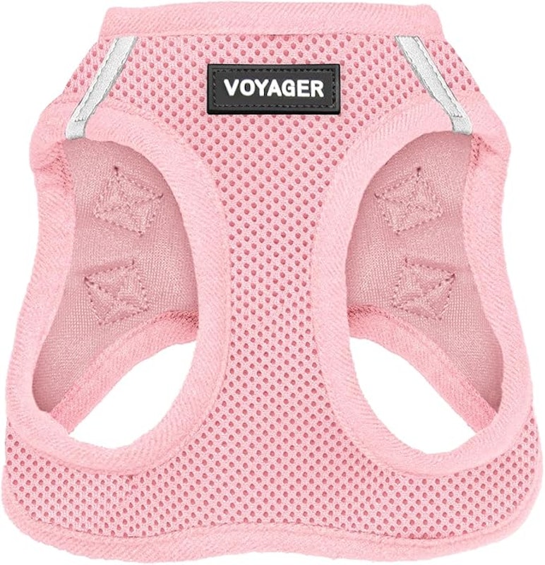 Coleira Peitoral Voyager Step-In Air Harness Pink 1