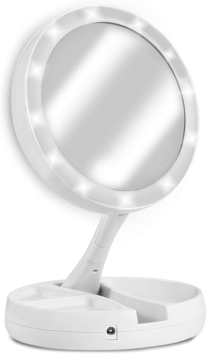 Espelho Facial de Camarim LED Articulável 1
