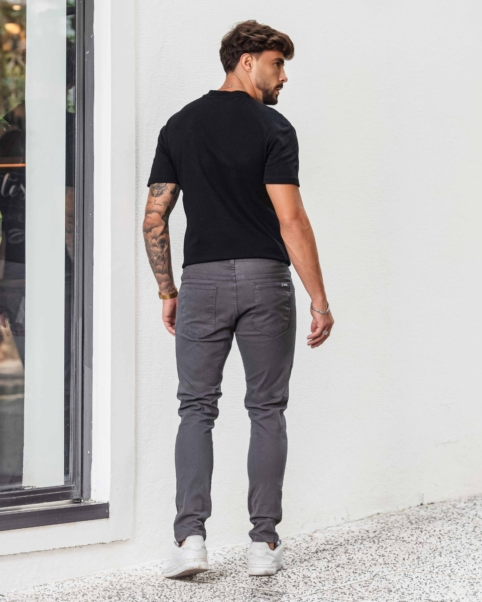 Calça Jeans Masculina Skinny  4
