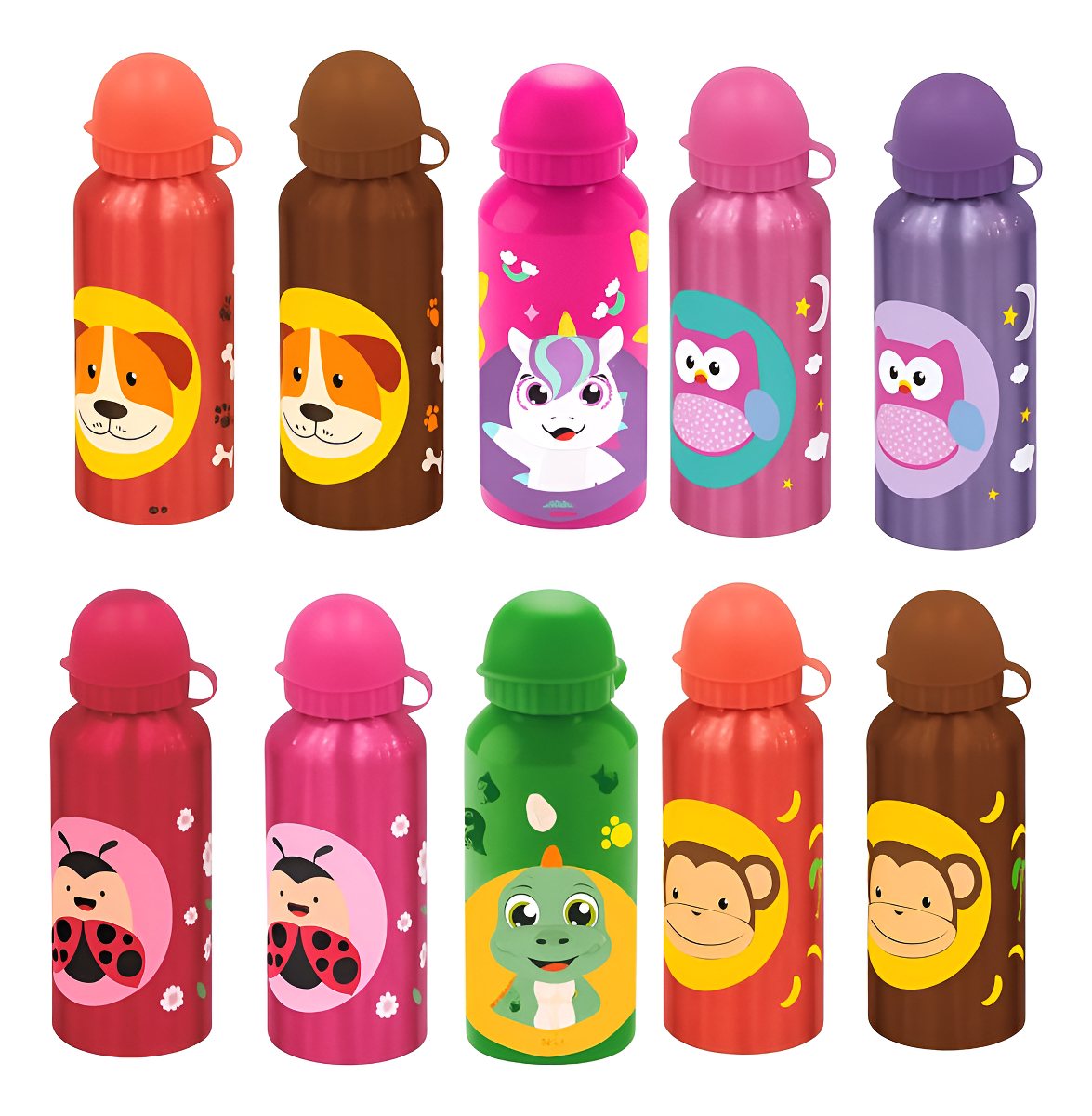 Garrafinha Inox Infantil Meus Melhores Amigos 2