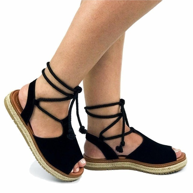 Sandália Flatform Corda Gigil 4