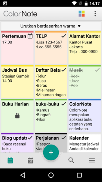 ColorNote 3