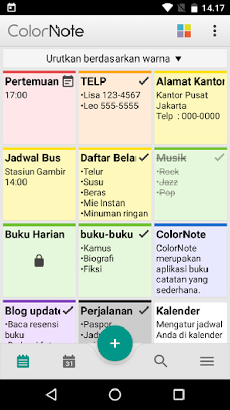 ColorNote 3