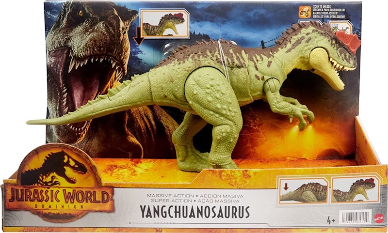 Jurassic World Yangchuanosaurus Ação Massiva 4