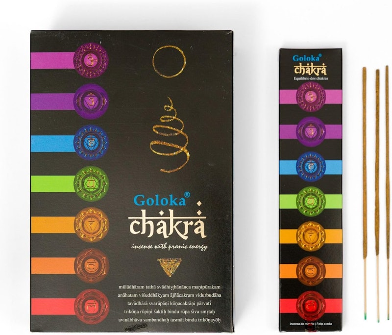 Incenso 7 Chakras - Goloka 12 cx 1