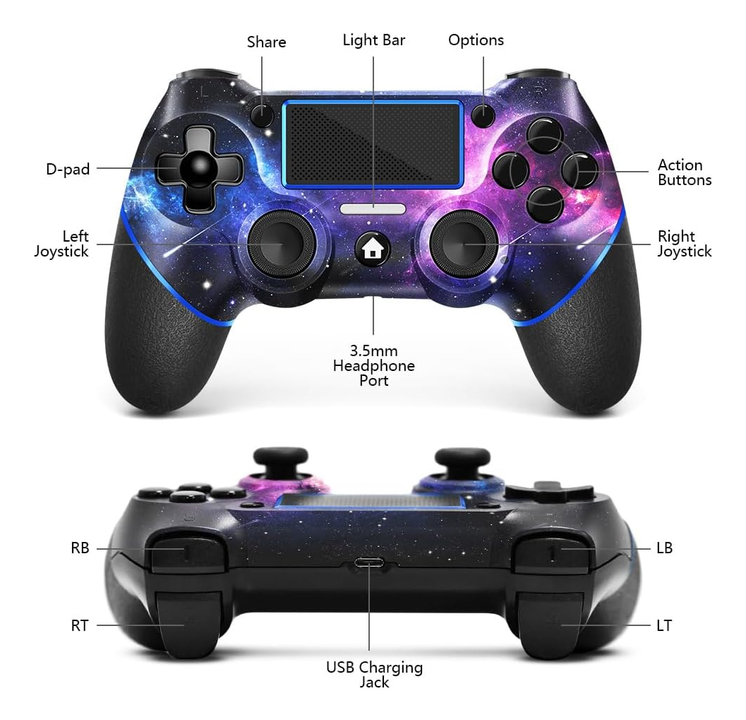 Controle para PS4 Sem Fio AceGamer 3