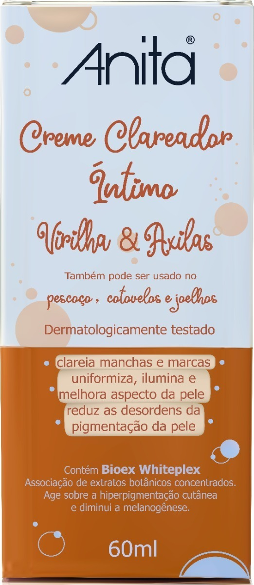 Creme Clareador de Axilas e Virilhas Anita 2