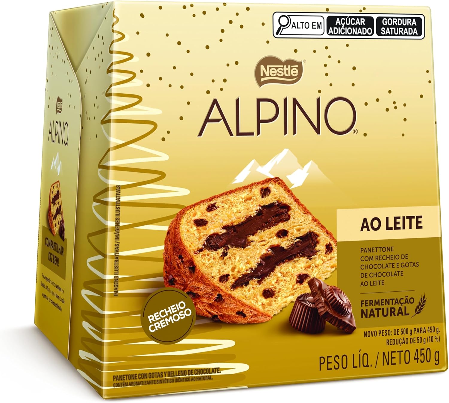 Panettone Nestlé Alpino 1