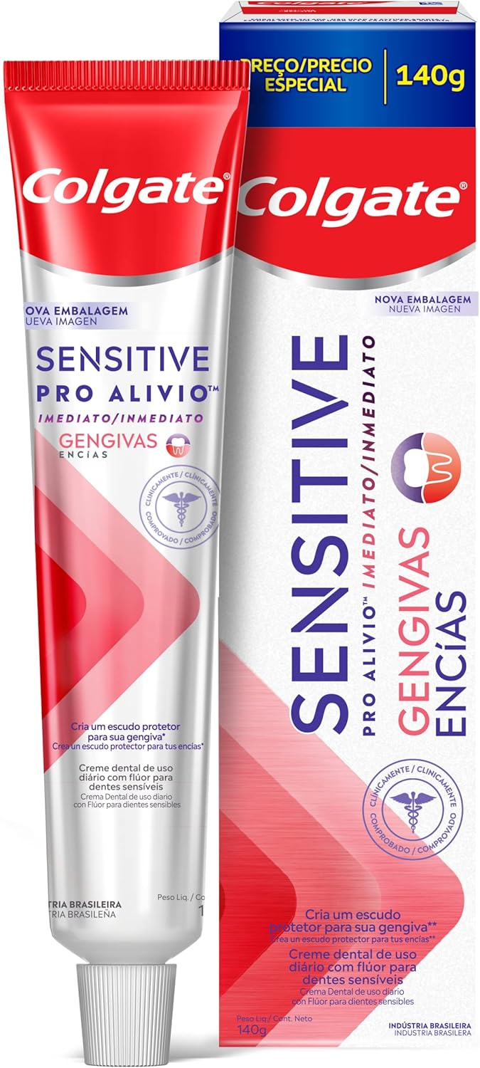 Creme Dental Colgate Sensitive Pro-Alívio Imediato Gengivas 2
