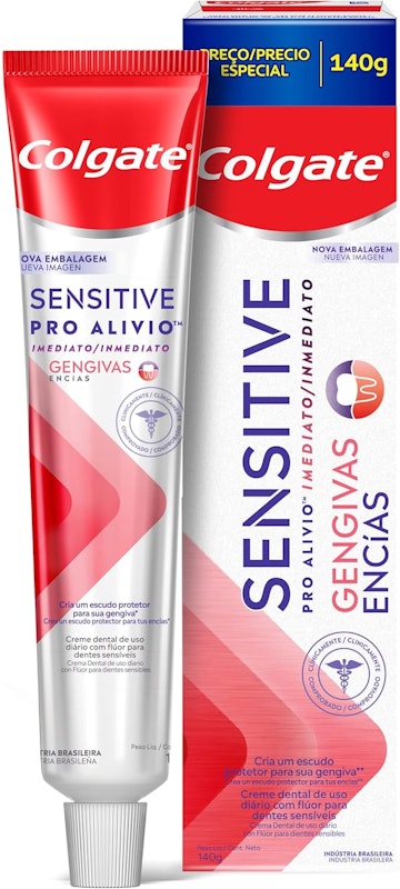 Creme Dental Colgate Sensitive Pro-Alívio Imediato Gengivas 2