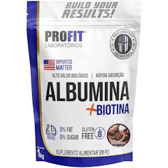 Albumina + Biotina Refil Stand-Up 1 kg