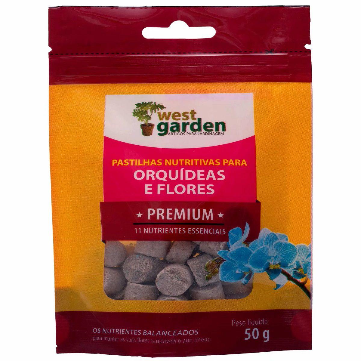 Pastilhas Nutritivas para Orquídeas e Flores Premium 1