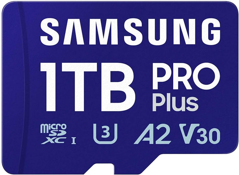 Cartão microSDXC PRO Plus 1 TB UHS-I + Adaptador Samsung 1