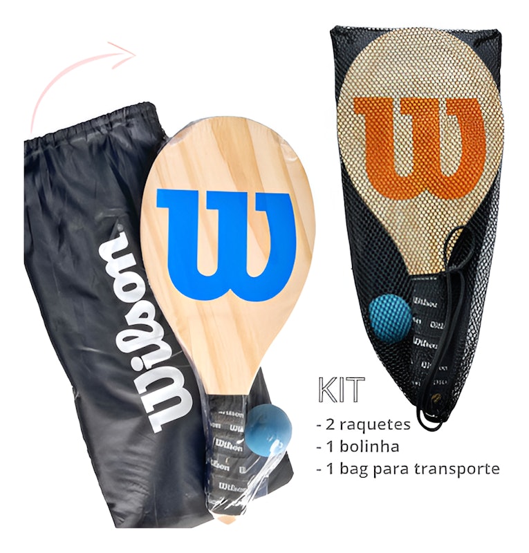 Kit de Frescobol Wilson 5