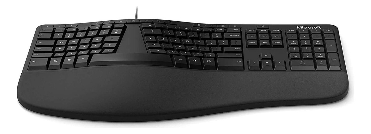 Teclado Ergonômico Microsoft com Fio 3