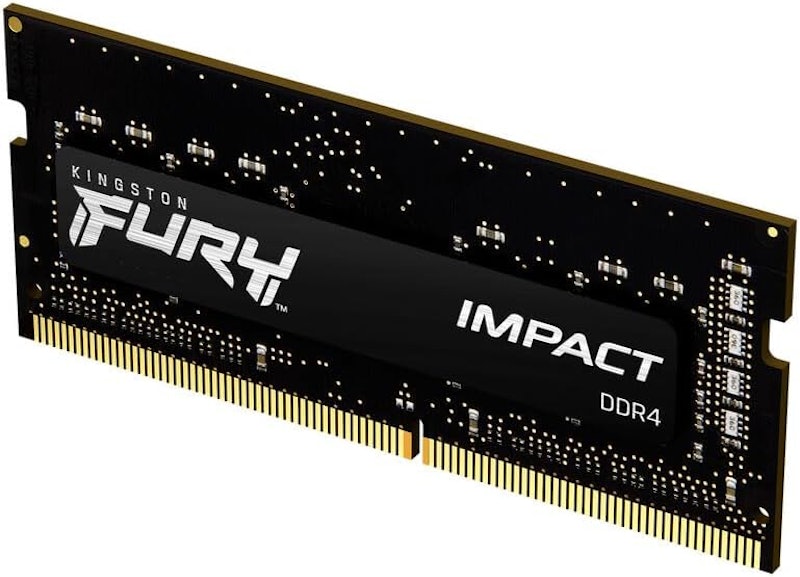 Memória de 8 GB SODIMM DDR4 3200 MHz FURY Impact 1,2 V 1Rx8 260 Pinos para Notebook/Gamers 4