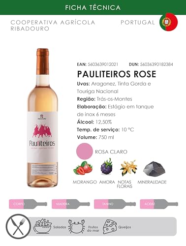 Vinho Pauliteiros Rosé 5