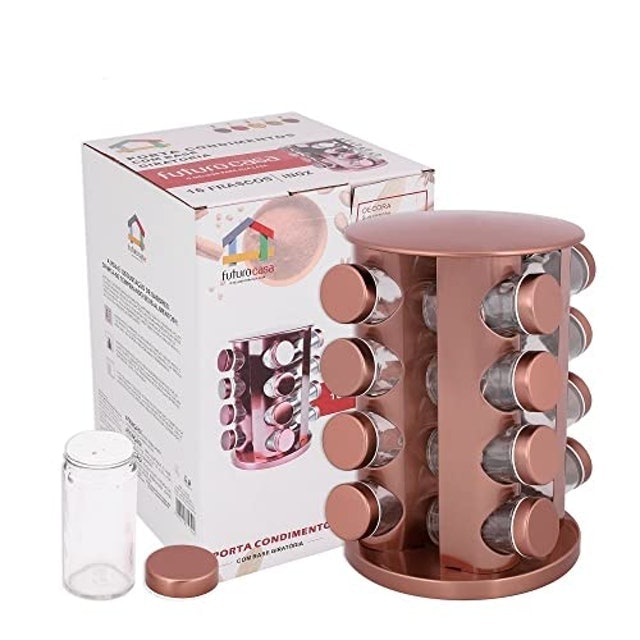 Porta-Temperos Rose Gold  2