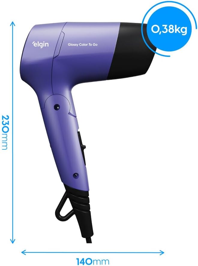 Secador de Cabelo Glossy Color To Go 4