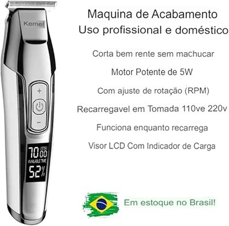 Máquina de Acabamento 4x Velocidades 4