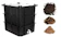 URBAN ECO Composteira Pequena 45 L com 3 Andares 1