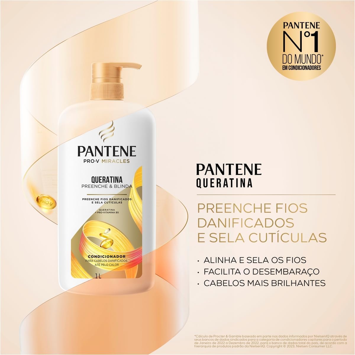 Condicionador Queratina Preenche & Blinda 3