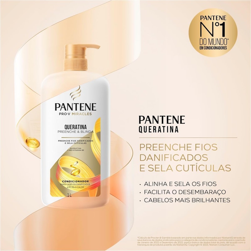 Condicionador Queratina Preenche & Blinda 3