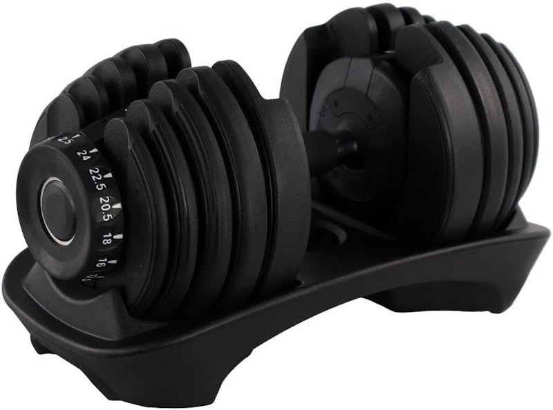 Dumbbell Halter Gallant Regulável Anilhas com Base Elite Pro 1