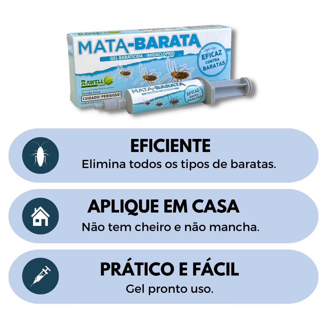 Veneno Mata-Baratas Gel 10 g 2