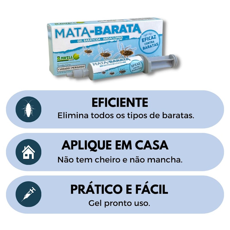 Veneno Mata-Baratas Gel 10 g 2