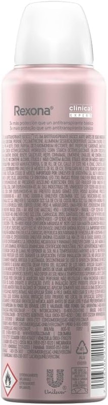 Antitranspirante Rexona Feminino Aerossol Clinical Classic 4