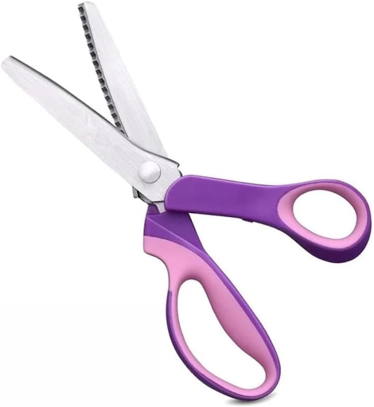 Tesoura Picotar Zig Zag Cabo Soft Premium Artesanato 1