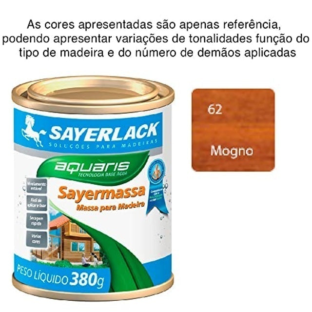 Massa para Madeira Mogno (380 g) 4