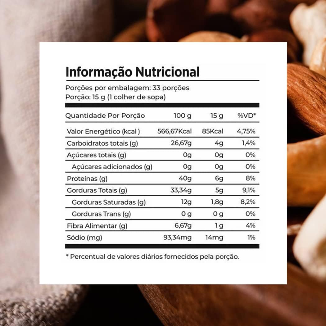 Creme de Avelã Vegan Protein Nutts Mais Sabor Gianduia 4