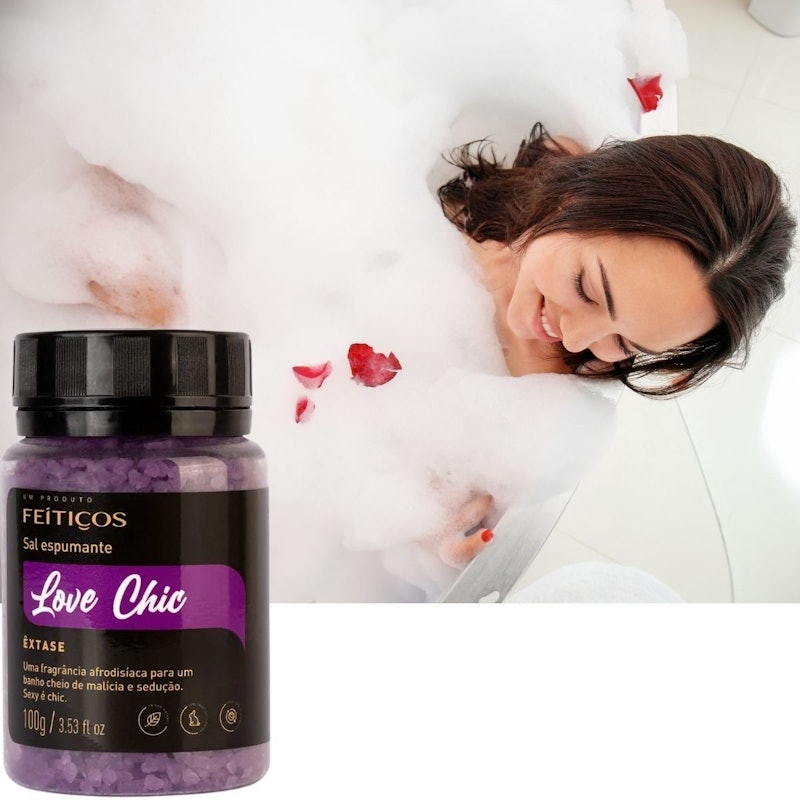 Sal de Banho Espumante Love Chic Êxtase 3