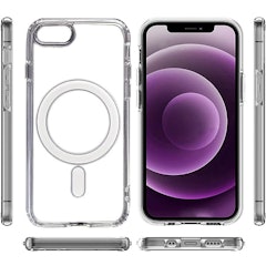 Capa iPhone 7/8 Transparente Magnética