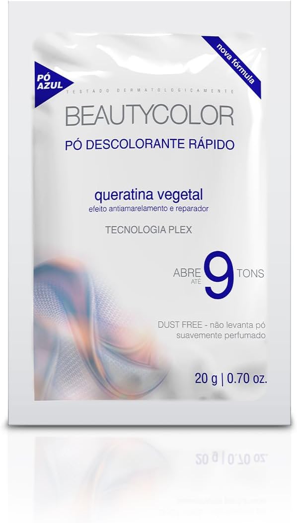 Pó Descolorante Queratina Vegetal 1