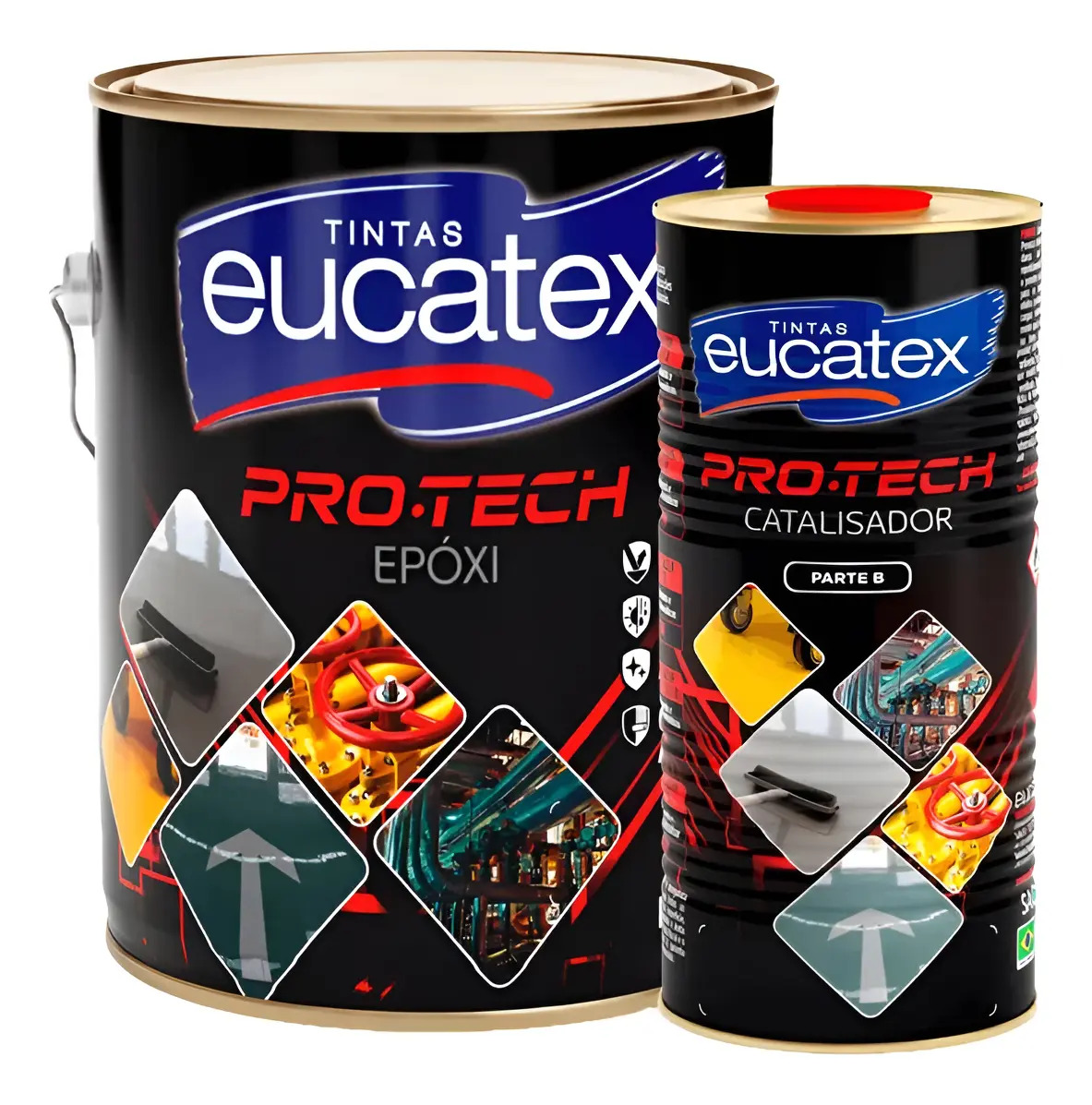 Kit Pro-Tech Epóxi Eucatex 1