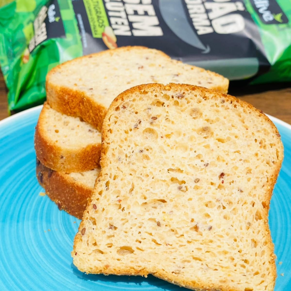 Pão sem Glúten sem Lactose sem Leite Multigrãos Belive 3