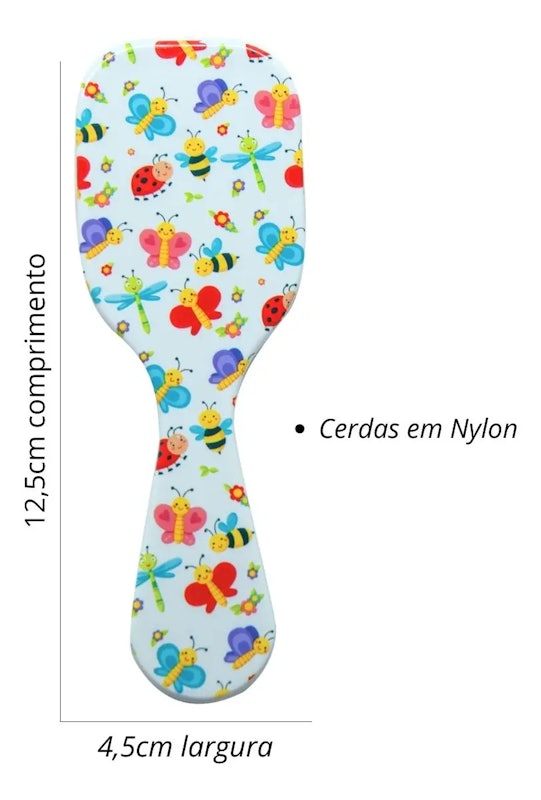 Kit Baby Zoo Pente e Escova 2
