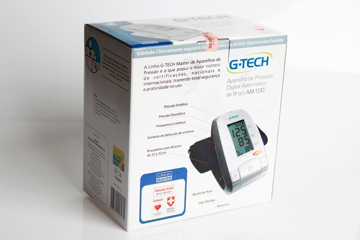 Aparelho de Pressão Digital Automático de Braço 4