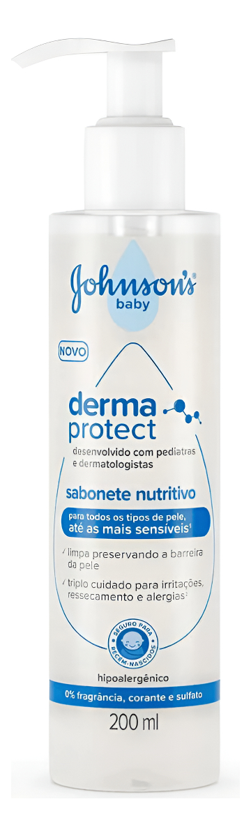 Sabonete Nutritivo Derma Protect Johnson's Baby 1