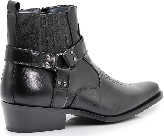 Bota Masculina Western com Zíper 3