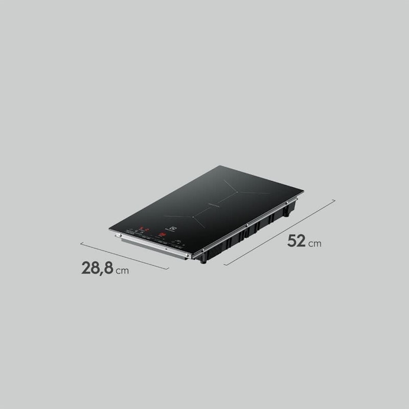 Cooktop 2 Bocas de Indução Electrolux Efficient 2 em 1 com Powerboost 4