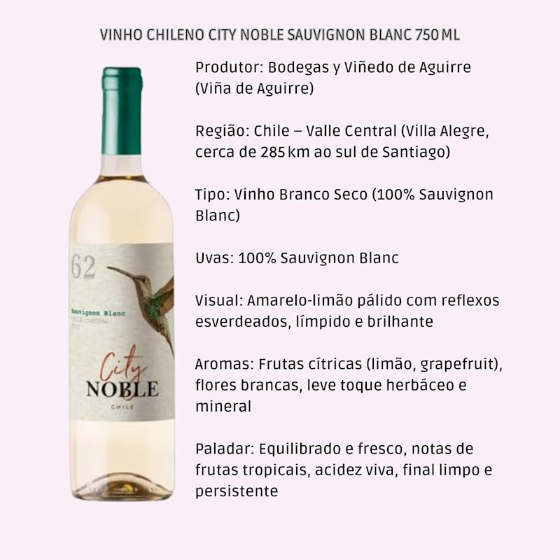 City Noble Sauvignon Blanc 4
