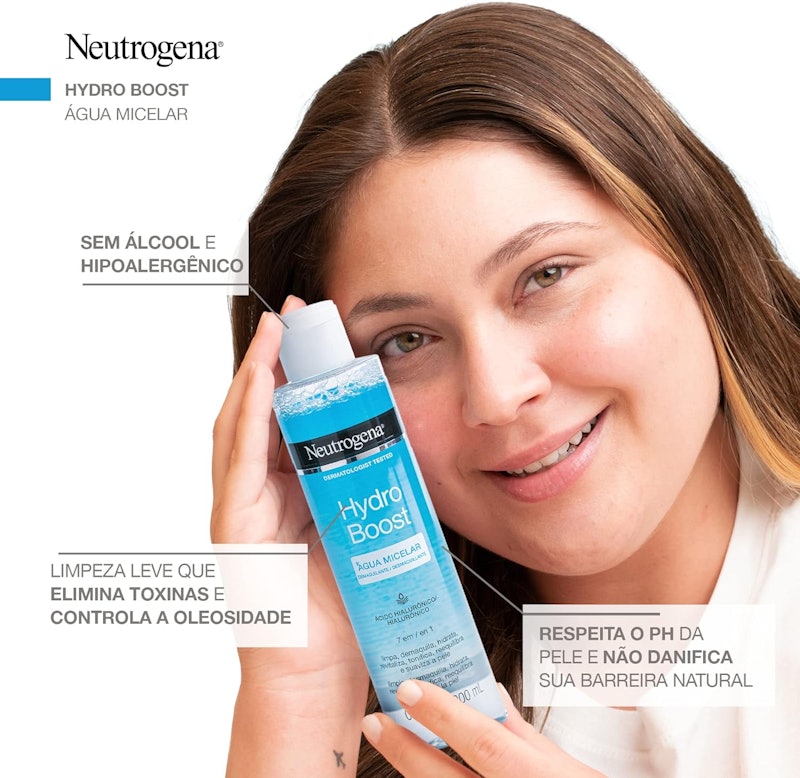 Água Micelar Neutrogena Hydro Boost 4